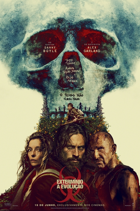Cartaz de divulgação do filme Extermínio: A Evolução
